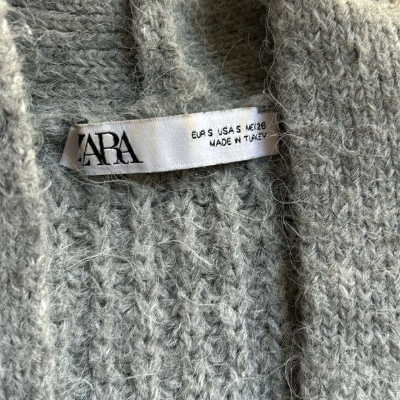 ZARA knit oversized cardigan - Picture 4 of 5